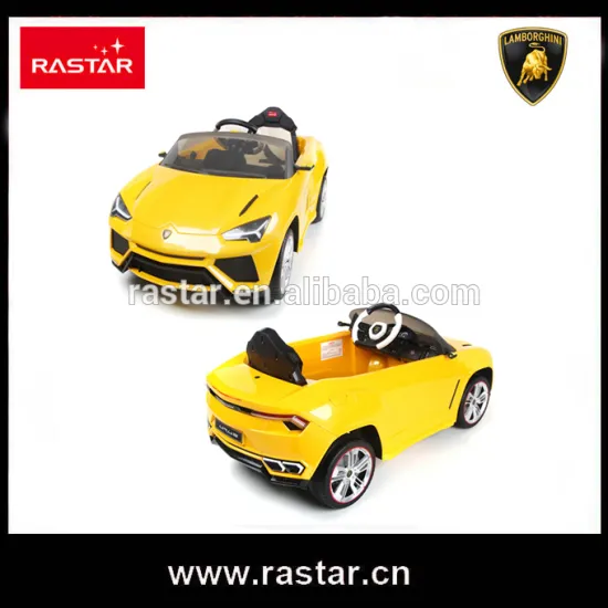 Rastar 2016 kids toys remote control playing ride on car 12v
