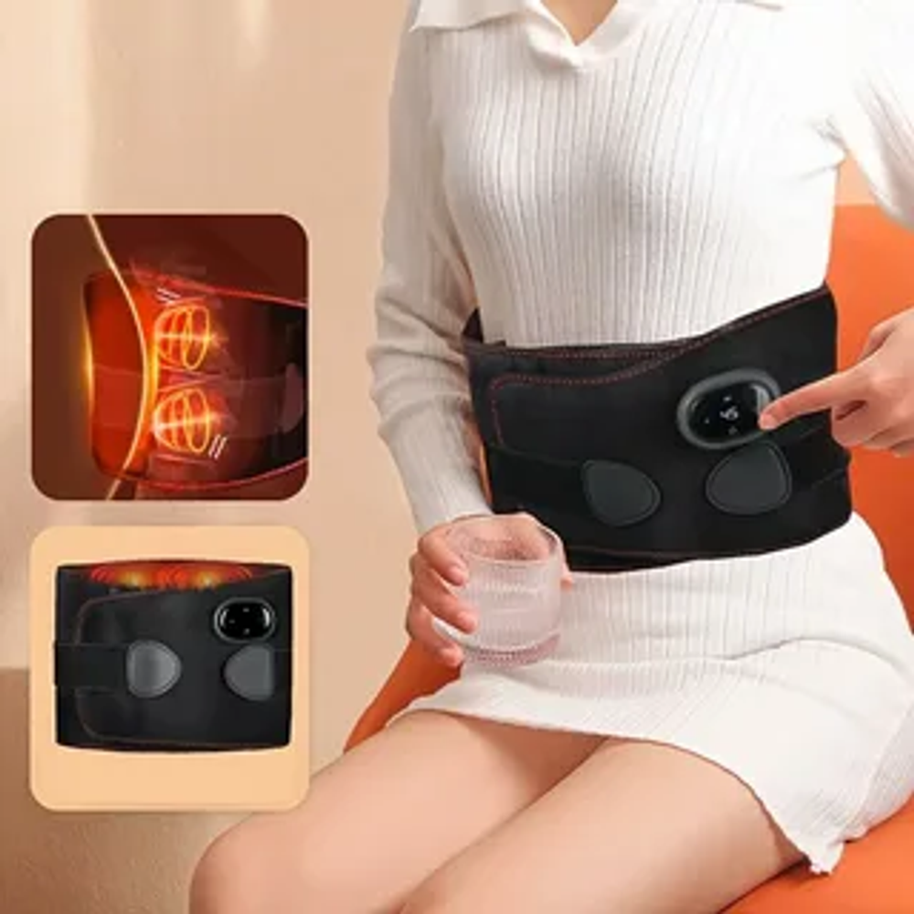 Normally closed solenoid valve for waist massagers