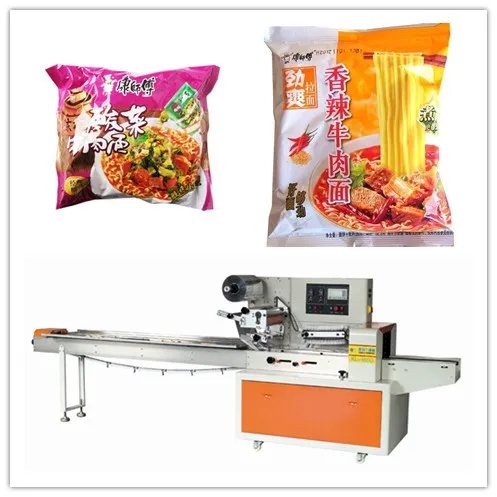 Instant noodles automatic flow packaging machine