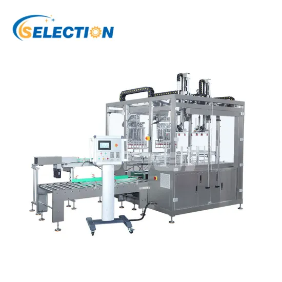 Glass bottle Dual Station Casing Machine