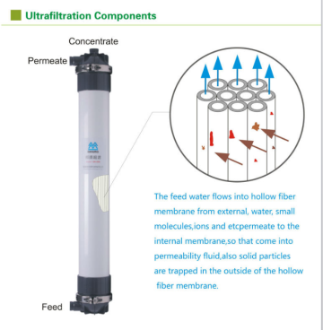 PVC uf membrane/ 4040 uf filter membrane /PP hollow fiber uf membrane price