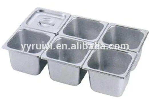 restaurant use stainless steel gastronom pan