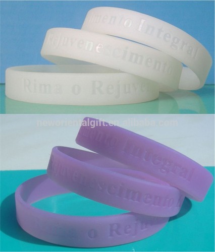 2015 new style UV silicone bracelets