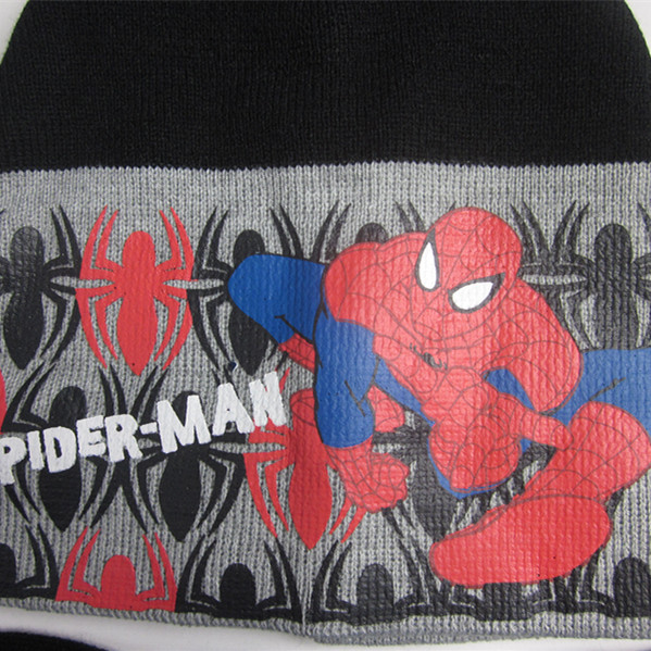 Set de Spider-Man Hat cuello bufanda guantes