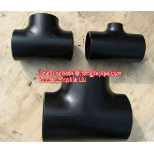 Carbon steel pipe tee SCH40 butt weld fittings