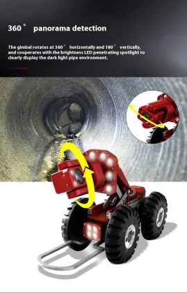 Industrial HD Drainage Pipe Inspection Robot