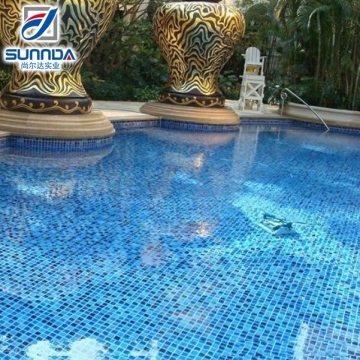 latest deisgn various types swimming pool mosaic floor and wall tiles made in China