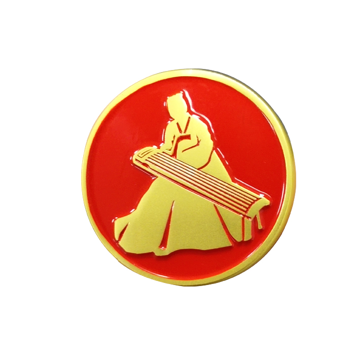 multicolor guqin badge 