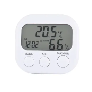 Wholesale Mini Digital Thermometer Hygrometer with LCD Display and Stand for Home