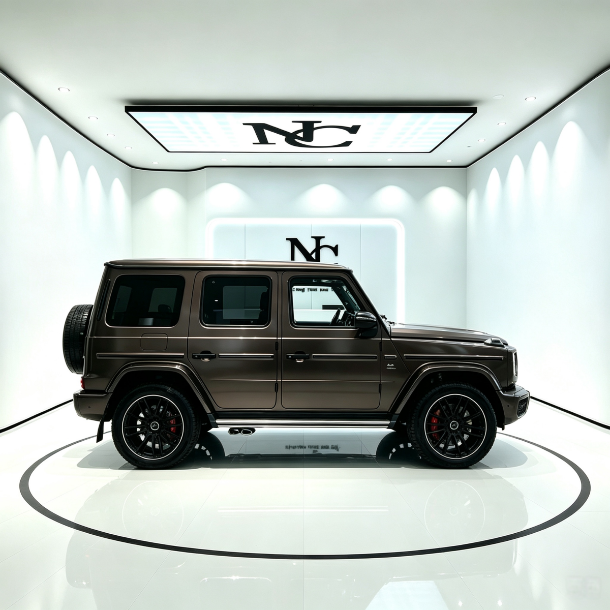 PL291-P Cigar Brown Car Wrap