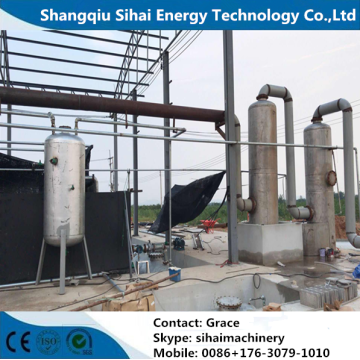 Waste PP Material Recycle to Oil Machine