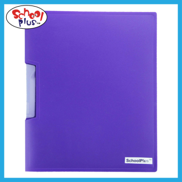 Premium PP A4 Size Plastic File Folder with swing clip