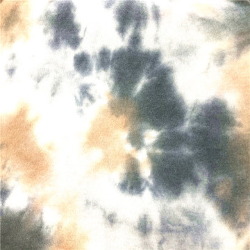 T/R/SP Tie Dyed Brushed hacci fabric