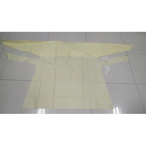 SMS Apron with back open long sleeve