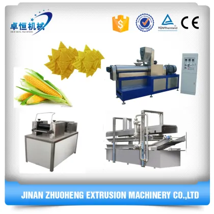 corn flour Doritos Tortilla chip extruder machine