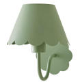 Rechargeable Scalloped Wall Lamp