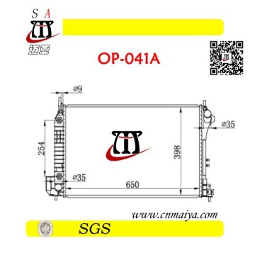 1300247 aluminum radiator for carparts