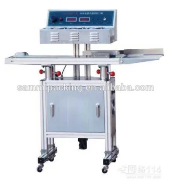 Automatic aluminum foil induction sealing machine for production line