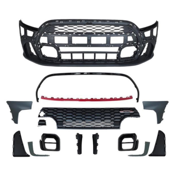 BMW Mini 2021 F56 F57 JCW Rear and Front Bumper Body Kit Upgrade