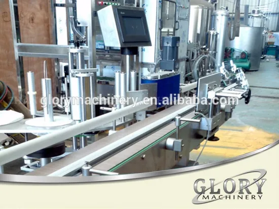 Automatic 5 gallon bottle on line stick label machine