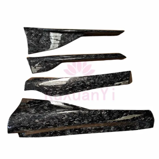 McLaren 540C/570S 600LT Style Forged Carbon Fiber Side Skirt Kit