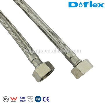 Doflex 2015 new design high pressure 1/2 inch Stainless Steel 304 Wire Braided flexible Hose