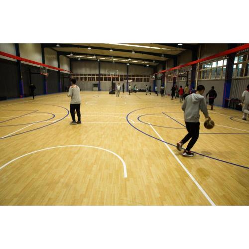 Lantai Olahraga Pengadilan Basket PVC Indoor