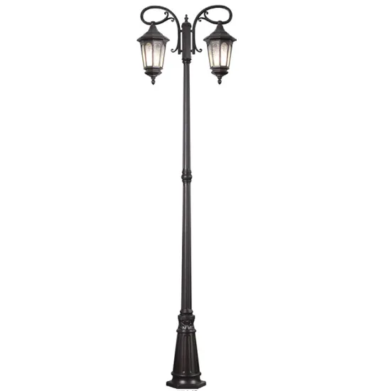 Antique European Style Waterproof LED Garden Light with Poles
