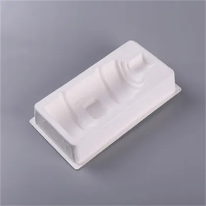 Dry press bagasse molded packaging wine bottle box