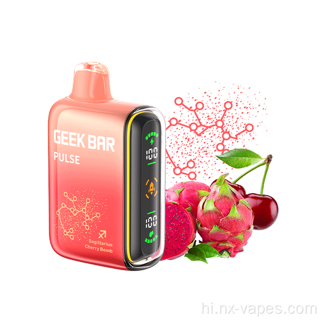 Geek बार पल्स डिस्पोजेबल vape डिवाइस 15000 पफ्स