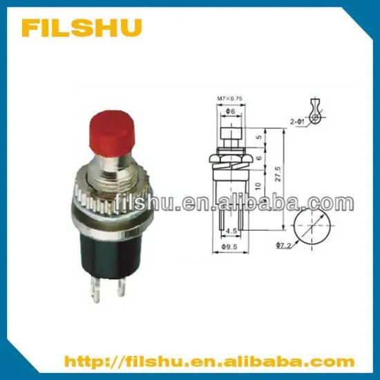 2015 FILSHU hot selling PBS-105 Push button Switch