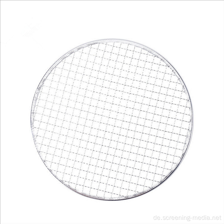 Tablettkohle Crimp Draht Mesh Square Grill Grill