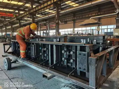 Precast component flipping equipment