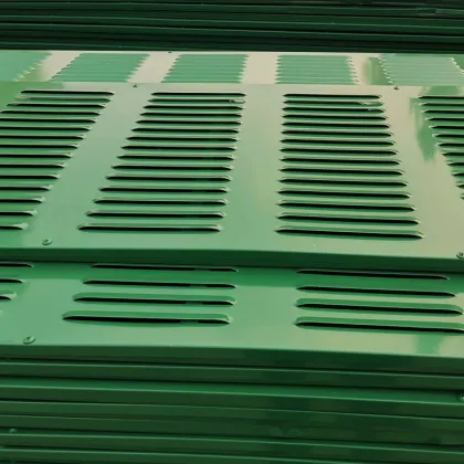Perforated Stainless Steel Sheet Sound Barriers Noise Barrier Netting