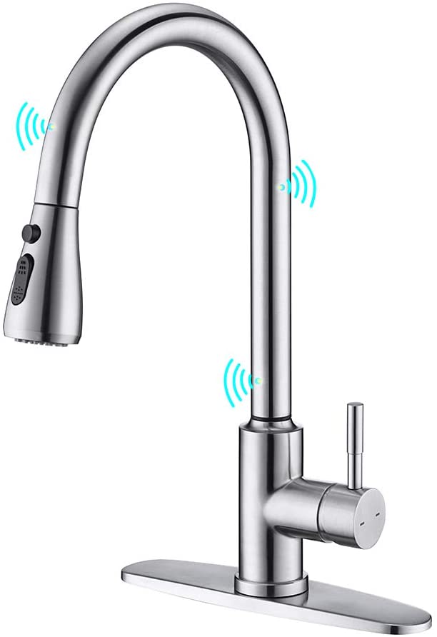 Pull Down Sprayer Touchless Kitchen Faucet