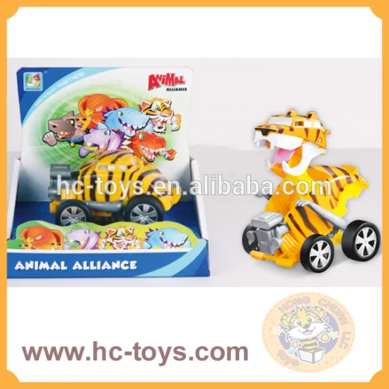 Sliding Car with Deformation, Deformation Animal Car, Deformer Tiger Car,