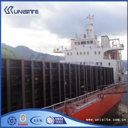 high quality customized pontoon barge, propeller barge for sale(USA3-016)