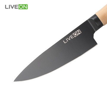 6 Inch Beech Wood Handle Chef Knife