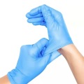 Blue Black Vinyl Nitrile Blend Rękawice syntetyczne