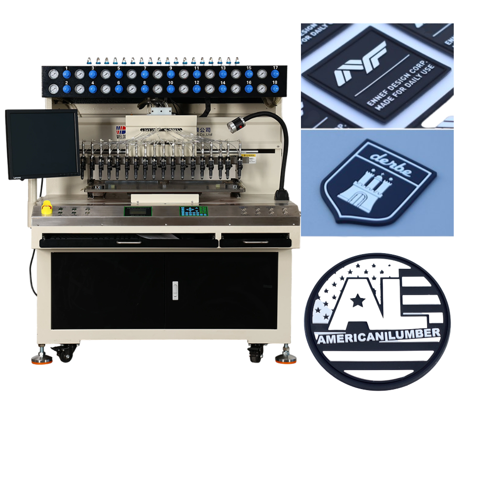 18 colors silicone label making machine