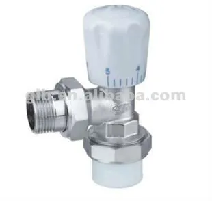 Brass thermostat gas control valve