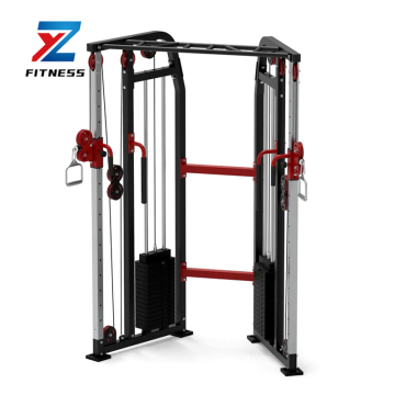 Zyfitness συνιστάται ιδιαίτερα μαύρο σώμα Ισχυρός εξοπλισμός γυμναστικής: διπλός λειτουργικός εκπαιδευτής για αθλήματα άσκησης