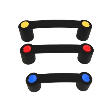Black Reinforced Pull Handle Plastic Bridge Handle