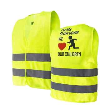 Wholesale Customed 120gsm Hi Vis Reflective Safety Vest