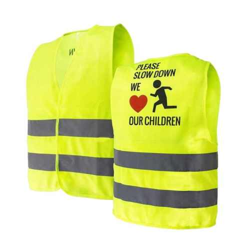 Atacado de 120gsm Hi Vis Vest Reflexive Safety Colet