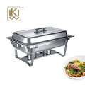 Verdeeld schuurschotelbuffet estaurant chafers te koop