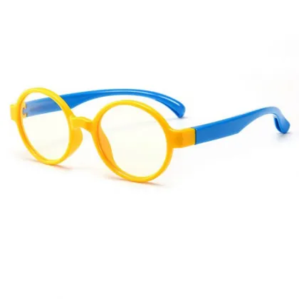 Silicone TR90 Kids Tech Protect Anti-Blue Light Blocking Gaming Glasses