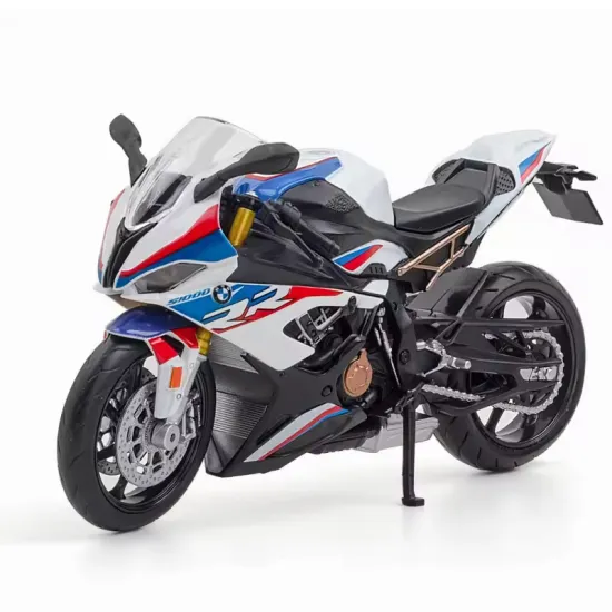 IN STOCK: 1:12 Scale Die-Cast Alloy S1000RR Motorcycle Model - Premium Car Collection Decoration & Toy