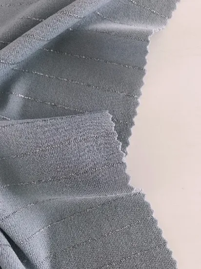 Metallic Spandex Fabric Jersey