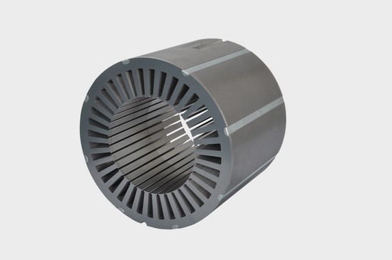 Motor fan lamination